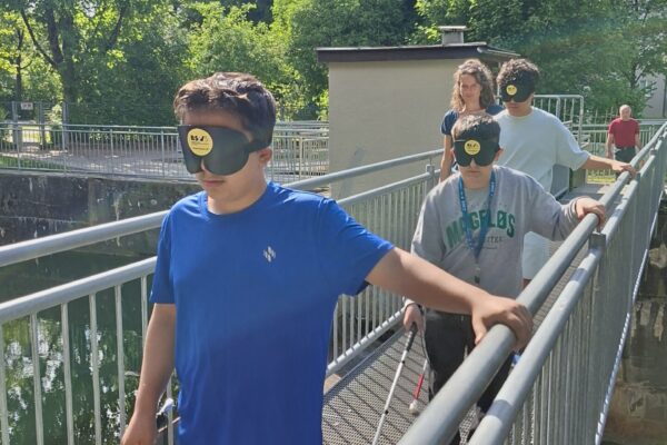 Inklusionsbotschafter:innen zu Besuch im KIZ/JUZ Lehen