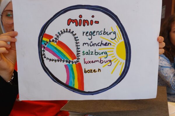 Unter­wegs zu unse­rer Part­ner­spiel­stadt Mini-Regens­burg