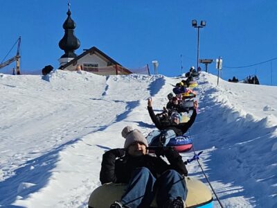 Dem Schnee auf der Spur